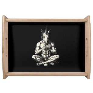 Amduscias The Silence Is Deafening Serving Tray