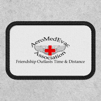 AMEA Logo with Motto and Black Border Patch