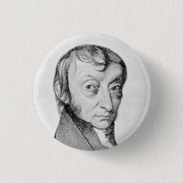 Amedeo Avogadro Button (Front)