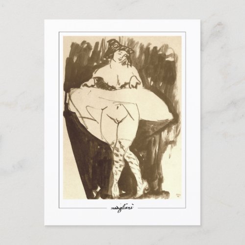 Amedeo Modigliani 168 _ Fine Art Postcard