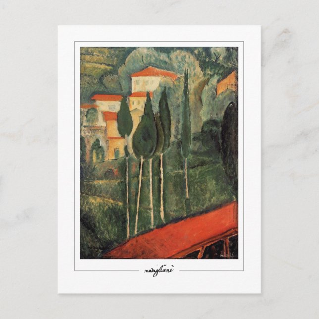 Amedeo Modigliani #334 - Fine Art Postcard (Front)