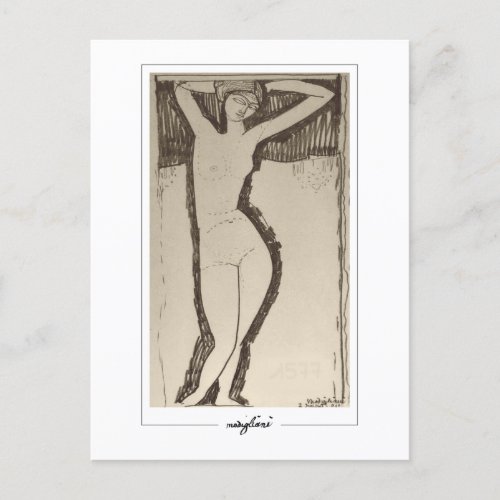 Amedeo Modigliani 344 _ Fine Art Postcard