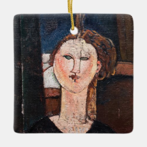 Amedeo Modigliani _ Antonia Ceramic Ornament