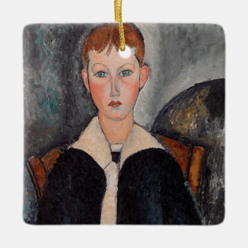 Amedeo Modigliani _ Boy in Sailor Suit Ceramic Ornament