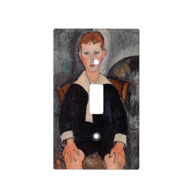 Amedeo Modigliani - Boy in Sailor Suit Light Switch Cover (Front)
