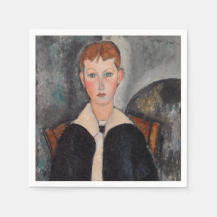 Amedeo Modigliani - Boy in Sailor Suit Napkins