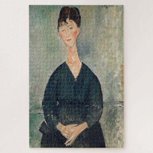 Amedeo Modigliani _ Cafe singer Jigsaw Puzzle