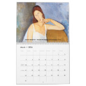 Amedeo Modigliani Calendar | Zazzle