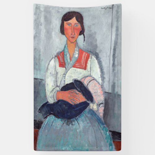 Amedeo Modigliani _ Gypsy Woman with Baby Banner