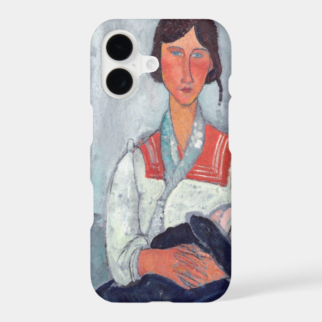 Amedeo Modigliani - Gypsy Woman with Baby Case-Mate iPhone Case (Back)
