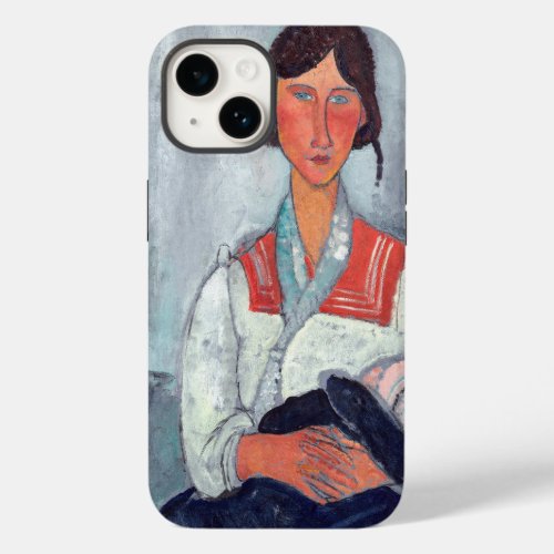 Amedeo Modigliani _ Gypsy Woman with Baby Case_Mate iPhone 14 Case