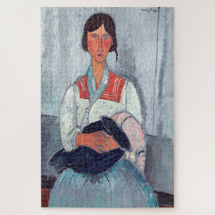 Amedeo Modigliani - Gypsy Woman with Baby Jigsaw Puzzle