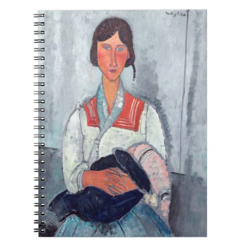 Amedeo Modigliani _ Gypsy Woman with Baby Notebook