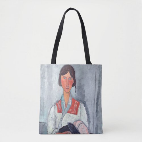 Amedeo Modigliani _ Gypsy Woman with Baby Tote Bag