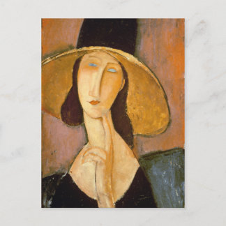 Amedeo Modigliani - Head Of A Woman Postcard
