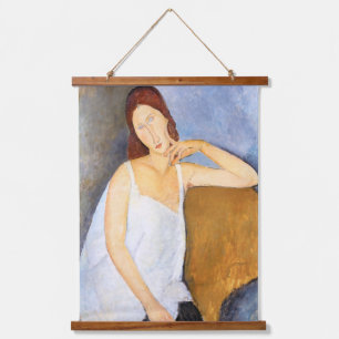 Amedeo Modigliani - Jeanne Hebuterne Hanging Tapestry