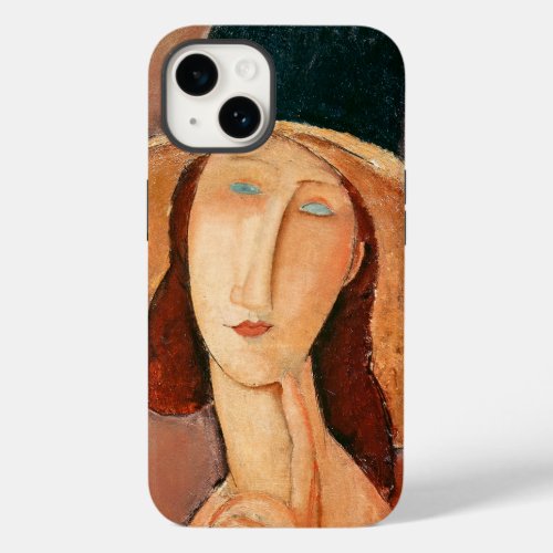 Amedeo Modigliani _ Jeanne Hebuterne in Large Hat Case_Mate iPhone 14 Case