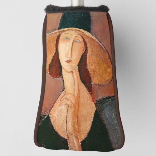 Amedeo Modigliani _ Jeanne Hebuterne in Large Hat Golf Head Cover