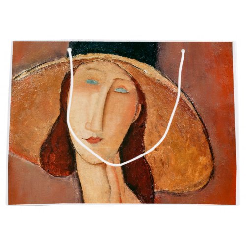 Amedeo Modigliani _ Jeanne Hebuterne in Large Hat Large Gift Bag