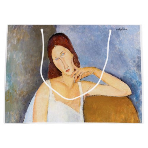Amedeo Modigliani _ Jeanne Hebuterne Large Gift Bag