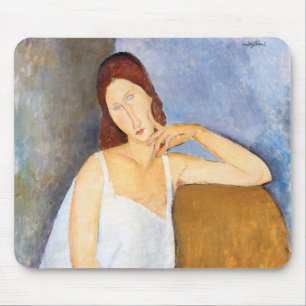 Amedeo Modigliani - Jeanne Hebuterne Mouse Pad