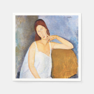Amedeo Modigliani - Jeanne Hebuterne Napkins