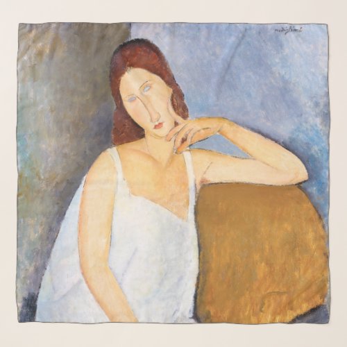 Amedeo Modigliani _ Jeanne Hebuterne Scarf