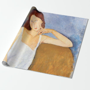 Amedeo Modigliani - Jeanne Hebuterne Wrapping Paper