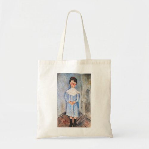 Amedeo Modigliani _ Little Girl in Blue Tote Bag
