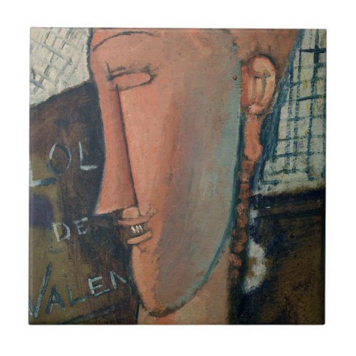 Amedeo Modigliani _ Lola de Valence Ceramic Tile