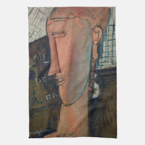 Amedeo Modigliani _ Lola de Valence Kitchen Towel