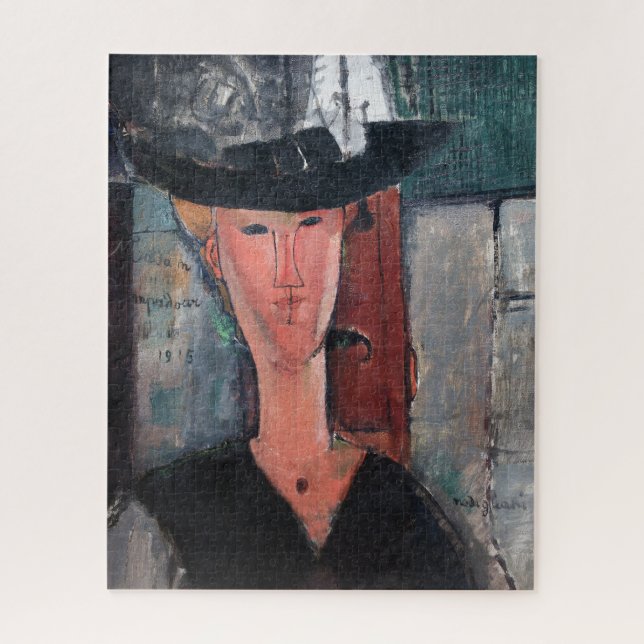 Amedeo Modigliani - Madame Pompadour Jigsaw Puzzle (Vertical)