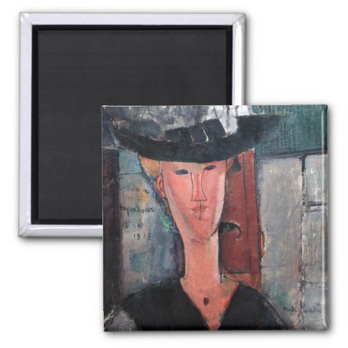 Amedeo Modigliani _ Madame Pompadour Magnet