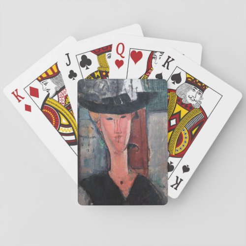 Amedeo Modigliani _ Madame Pompadour Playing Cards