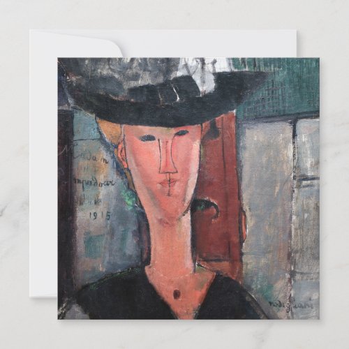 Amedeo Modigliani _ Madame Pompadour Thank You Card
