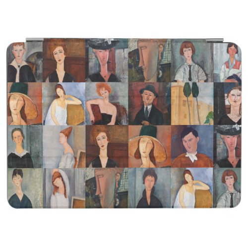 Amedeo Modigliani _ Masterpieces Collage iPad Air Cover