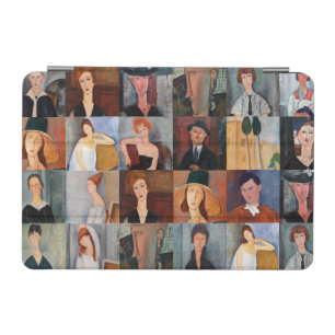 Amedeo Modigliani - Masterpieces Collage iPad Mini Cover