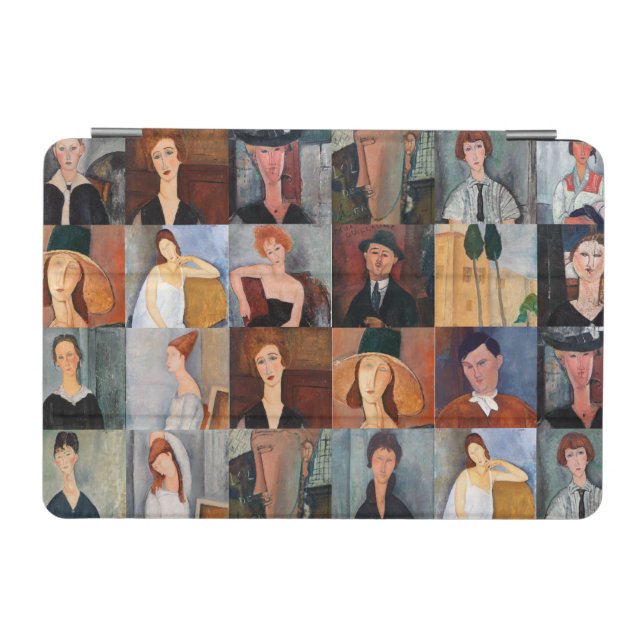 Amedeo Modigliani - Masterpieces Collage iPad Mini Cover (Horizontal)
