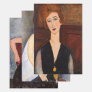 Amedeo Modigliani - Masterpieces Selection Wrapping Paper Sheets