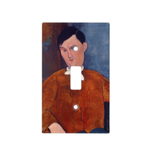 Amedeo Modigliani - Monsieur Deleu Light Switch Cover (Front)