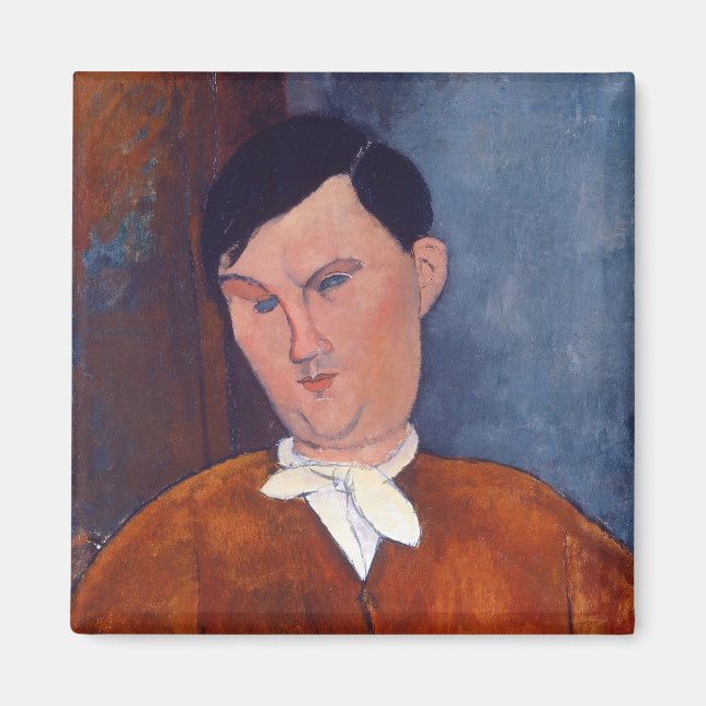 Amedeo Modigliani - Monsieur Deleu Magnet (Front)