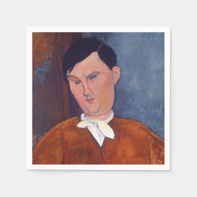 Amedeo Modigliani - Monsieur Deleu Napkins (Front)