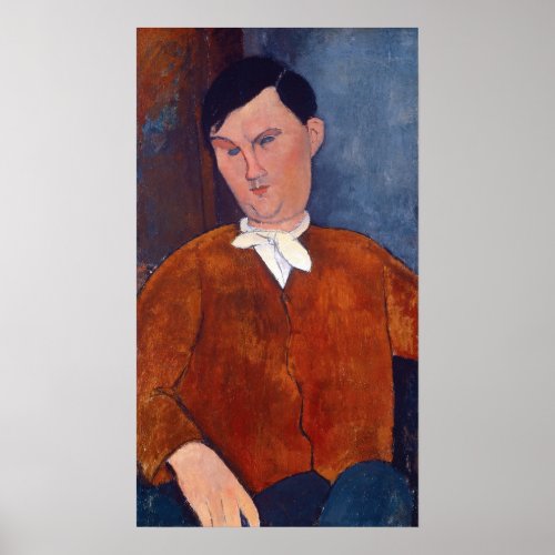 Amedeo Modigliani _ Monsieur Deleu Poster