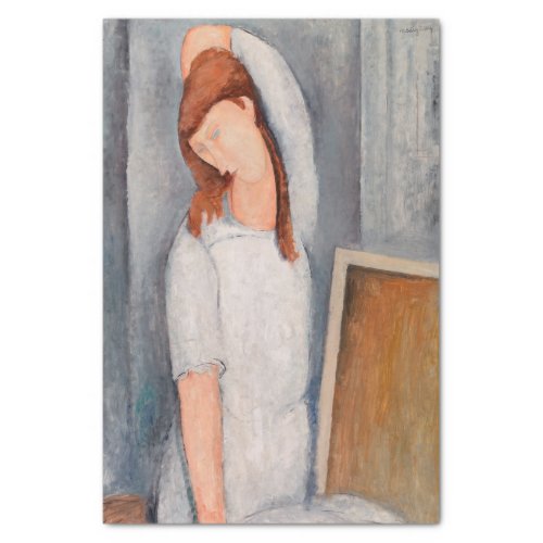 Amedeo Modigliani _ Portrait Jeanne Hebuterne 1 Tissue Paper