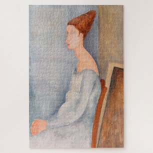 Amedeo Modigliani - Portrait Jeanne Hebuterne #3 Jigsaw Puzzle