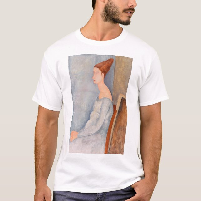 Amedeo Modigliani - Portrait Jeanne Hebuterne #3 T-Shirt (Front)