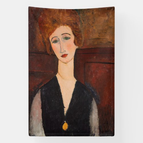 Amedeo Modigliani _ Portrait of a Woman Banner