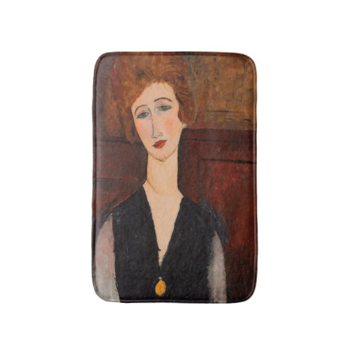 Amedeo Modigliani _ Portrait of a Woman Bath Mat