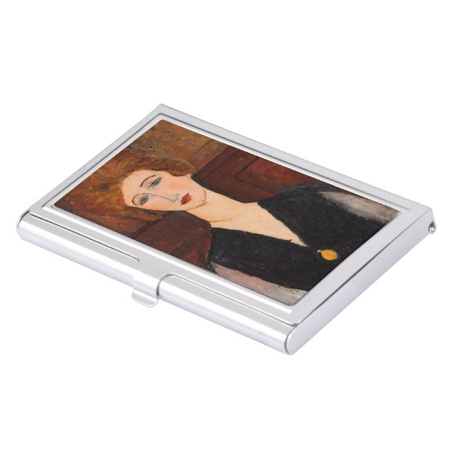 Amedeo Modigliani - Portrait of a Woman Business Card Case (Front)