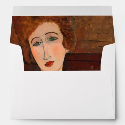 Amedeo Modigliani _ Portrait of a Woman Envelope